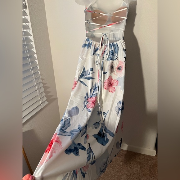 Sheilay summer dress with open back size M - Picture 12 of 13